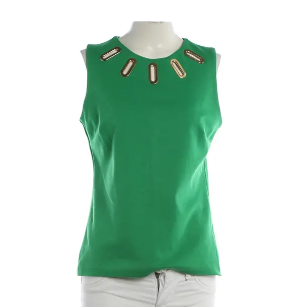 Top, in Green, Polyester, Michael Kors