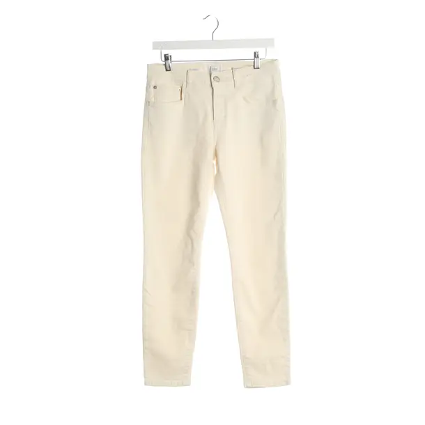 Jeans Straight Fit, in Cream, Baumwolle, Closed