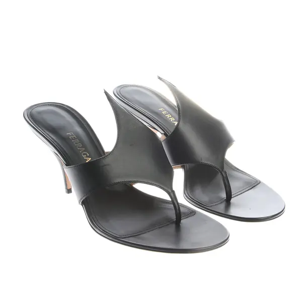 Sandali, in Nero, Salvatore Ferragamo