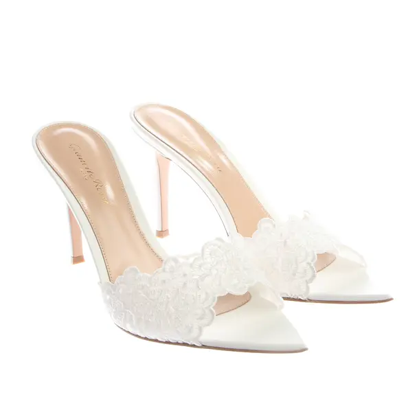 Sandaletten, in Weiß, Gianvito Rossi