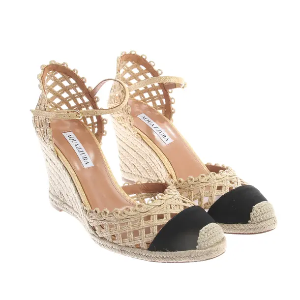Zeppe, in Beige, Aquazzura