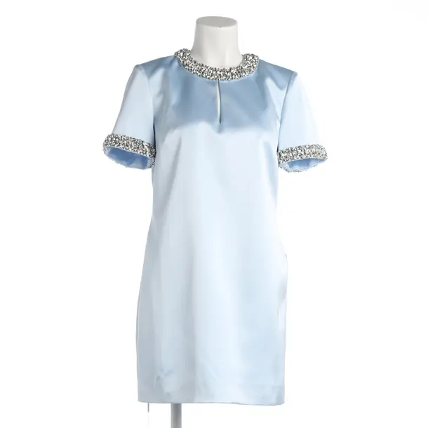 Cocktailkleid, in Hellblau, Polyester, self-portrait