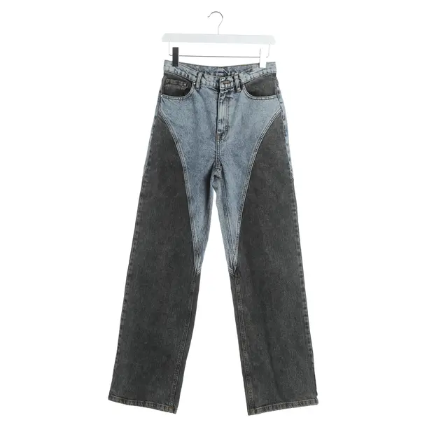 Straight Fit Jeans, in Blue, Cotton, Rotate Birger Christensen