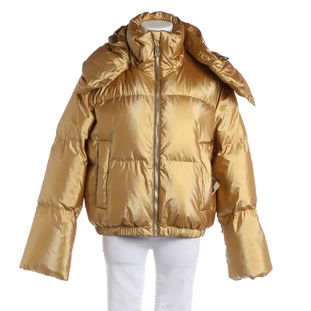 Winterjacke, in Gold, Polyurethan, Goldbergh