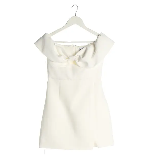 Cocktail Dress, in White, Polyester, self-portrait