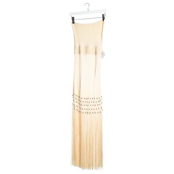 Skirt, in Light Brown, Viscose, Paco Rabanne