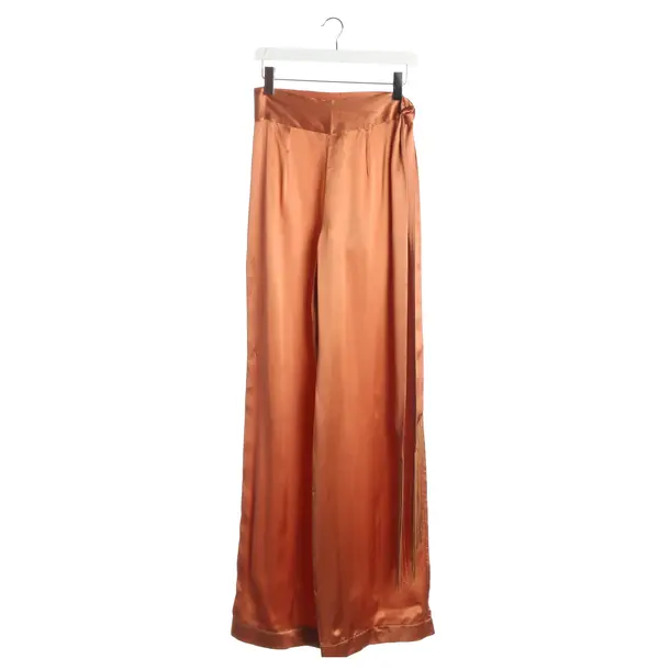 Hose, in Hellbraun, Seide, Taller Marmo