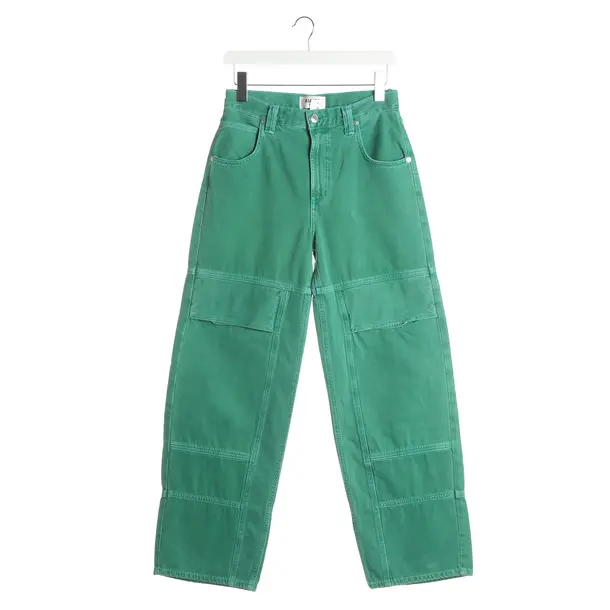 Jeans Straight Fit, in Grün, Baumwolle, Agolde