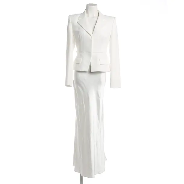 Cocktail Dress, in White, Polyester, self-portrait