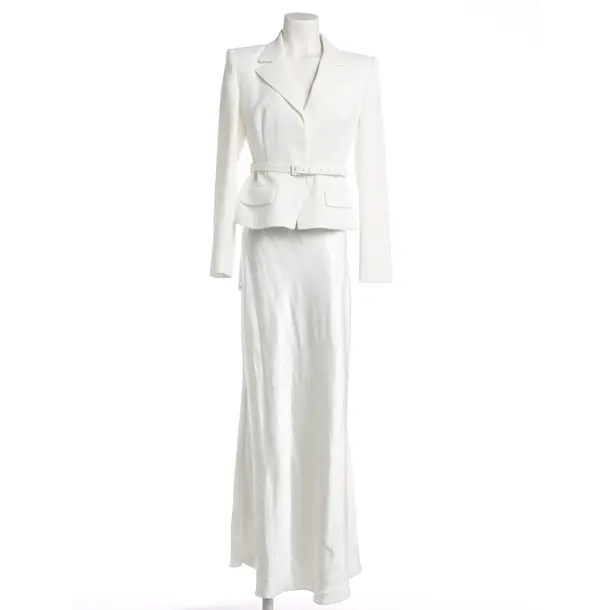 Cocktail Dress, in White, Polyester, self-portrait