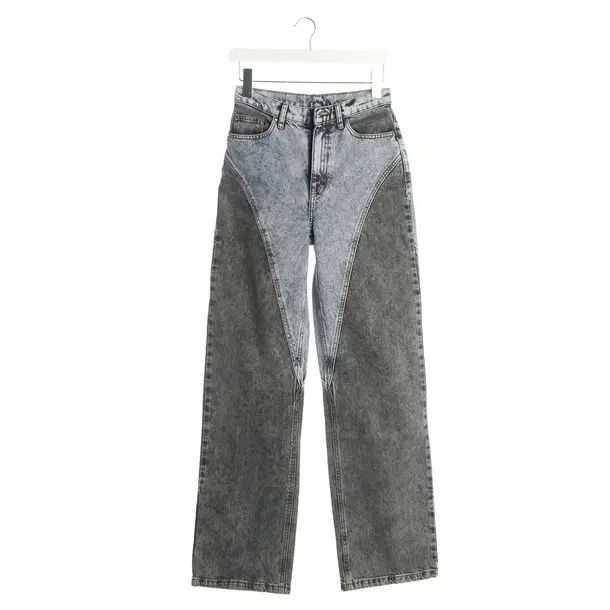 Straight Fit Jeans, in Blue, Cotton, Rotate Birger Christensen
