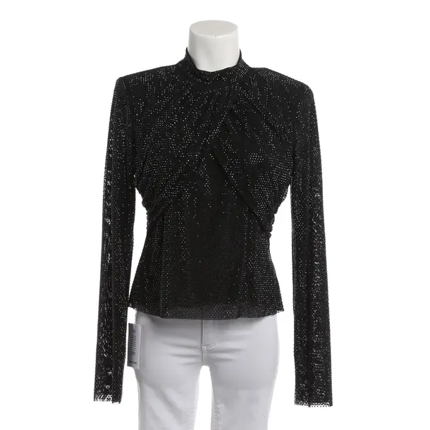 Blouse, in Black, Polyester, self-portrait