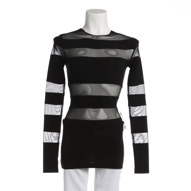 Blouse, in Black, Polyester, Norma Kamali