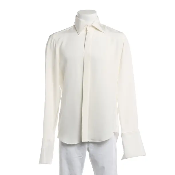 Shirt, in White, Silk, Thom Sweeney