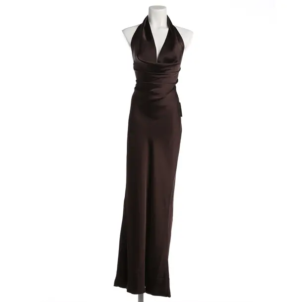 Cocktailkleid, in Braun, Polyester, Norma Kamali