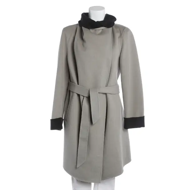 Cappotto mezza stagione, in Grigio chiaro, Lana, Armani Collezioni