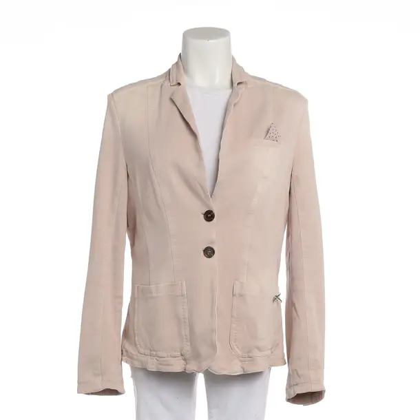 Blazer, in Nude, Cotton, Marc Cain