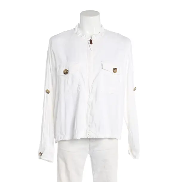 Sommerjacke, in Weiß, Leinen, Marc Cain