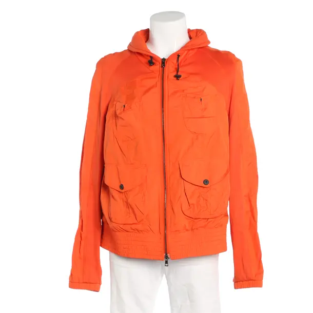 Summer Jacket, in Dark Orange, Microfiber, Marc Cain