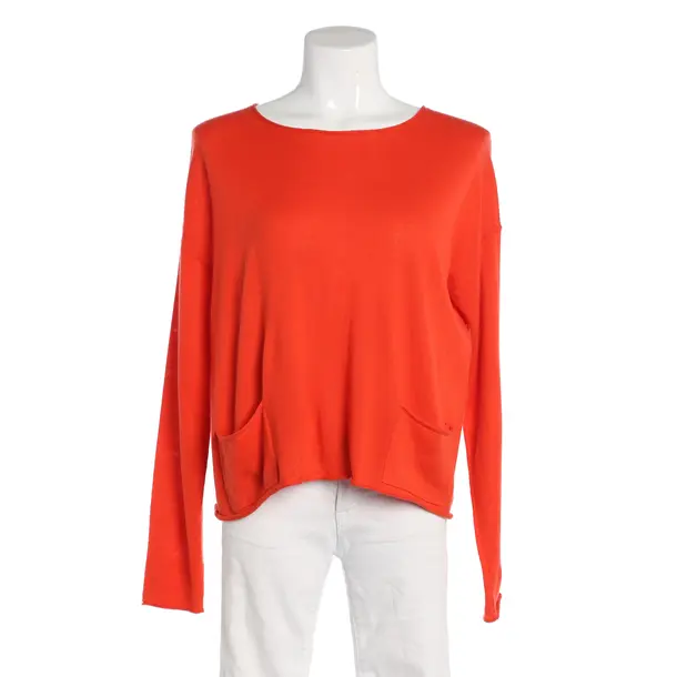Jumper, in Dark Orange, Wool, Marc Cain