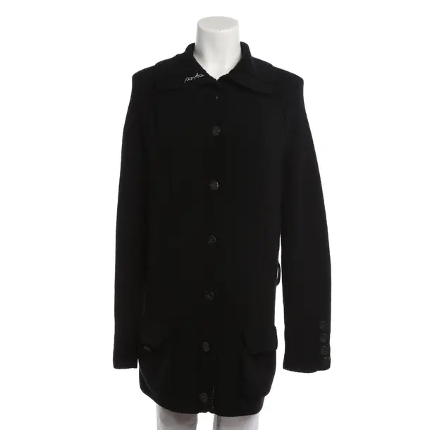 Cardigan, in Black, Wool, Marc Cain Sports