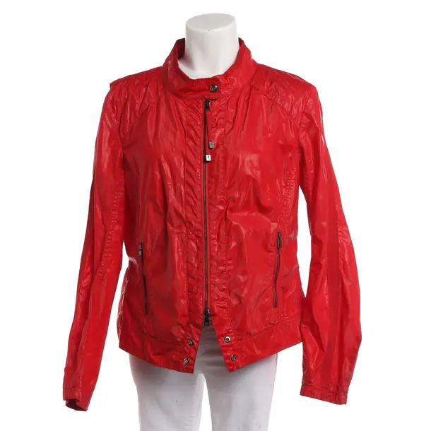 Summer Jacket, in Red, Cotton, Marc Cain Sports