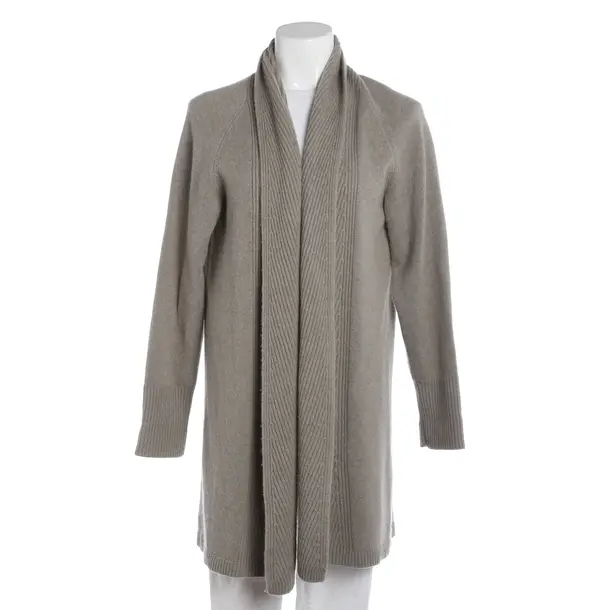 Cardigan, in Beige, Wool, Juvia