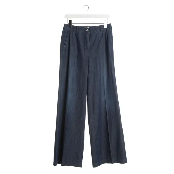 Flared Jeans, in Blue, Cotton, Seductive