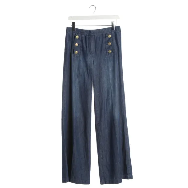 Pants, in Blue, Cotton, Seductive