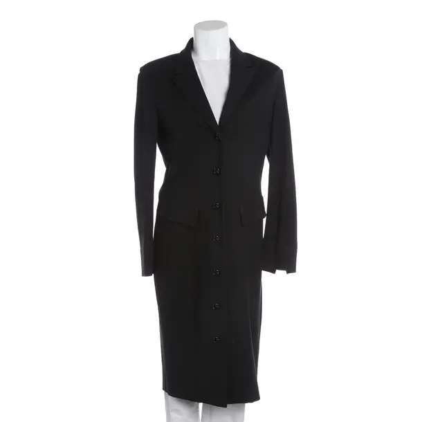 Summer Coat, in Black, Viscose, Marc Cain
