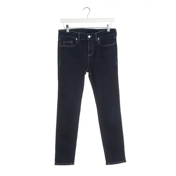 Jeans Straight Fit, in Navy, Baumwolle, Alexander McQueen