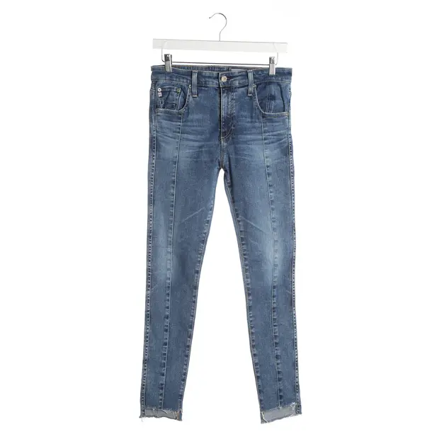 Straight Fit Jeans, in Light Blue, Cotton, Adriano Goldschmied