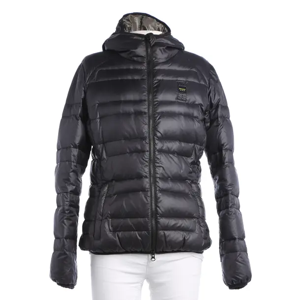 Übergangsjacke, in Schwarz, Polyamid, Blauer USA