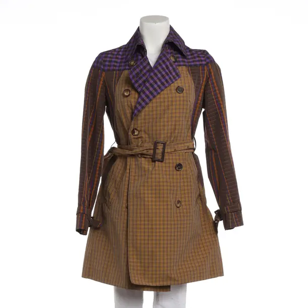 Mid-Season Coat, in Multicolored, Cotton, Etro