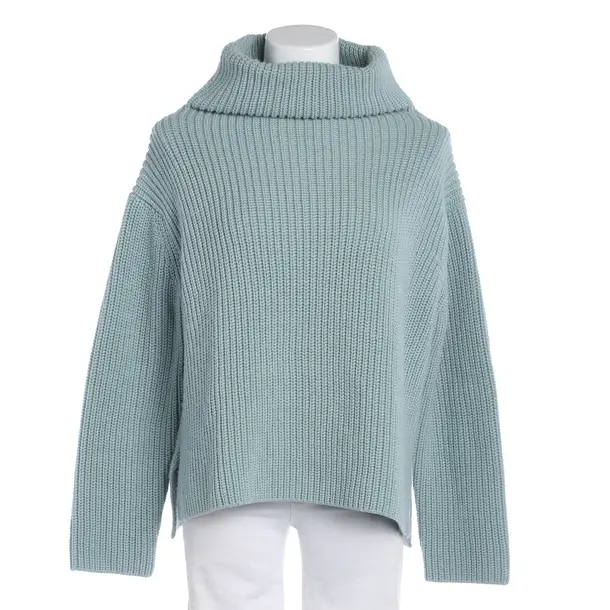 Jumper, in Turquoise, Wool, Marc Cain Sports