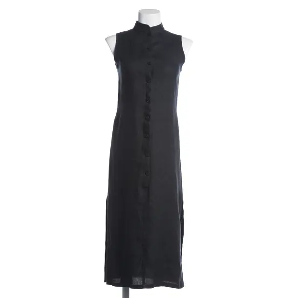 Dress, in Navy, Linen, Prada