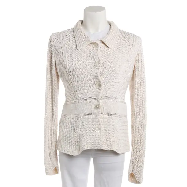 Cardigan, in Beige, Silk, Max Mara