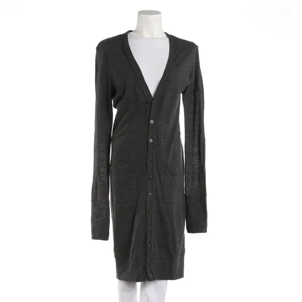 Cardigan, in Gray, Cotton, Yohji Yamamoto