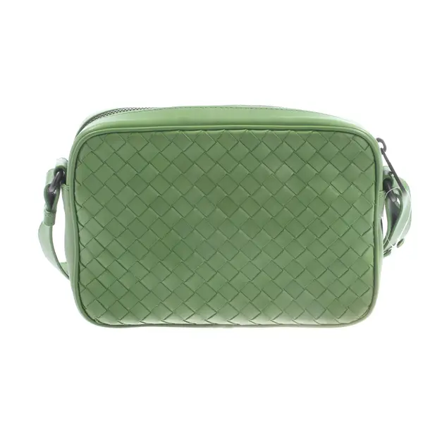 Cross Body Bag, in Green, Leather, Bottega Veneta