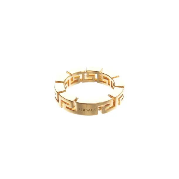 Ring, in Gold, Metall (metallisch, metallisiert), Versace
