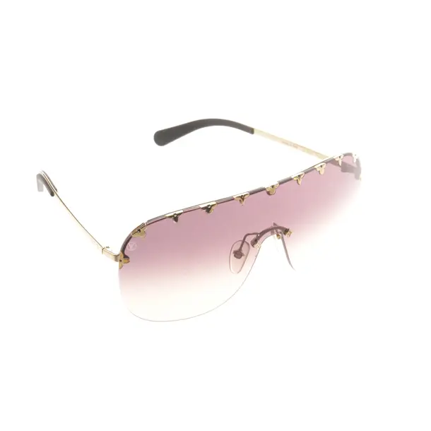 Sonnenbrille, in Gold, Kunststoff / Metall, Louis Vuitton