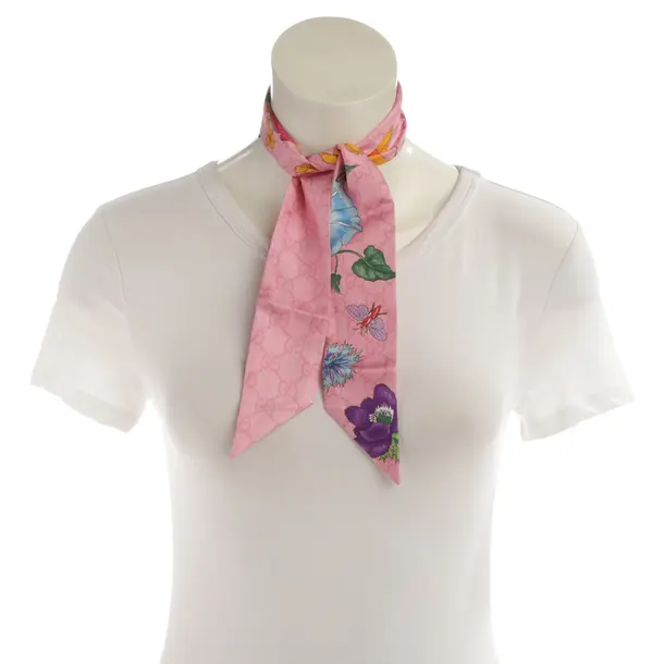 Shawl, in Multicolored, Silk, Gucci