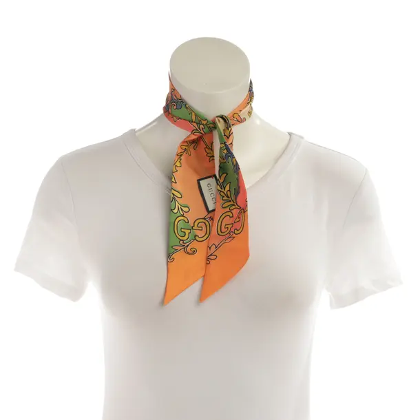 Shawl, in Multicolored, Silk, Gucci