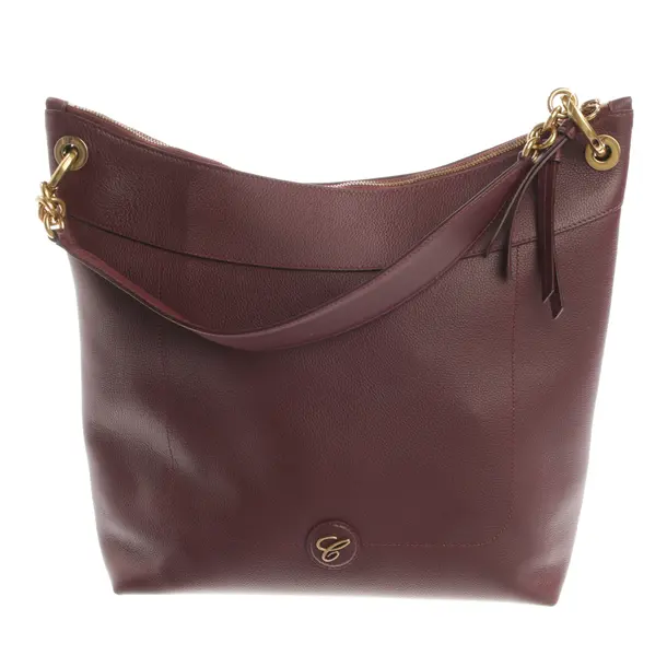 Schultertasche, in Bordeaux, Leder, Chopard