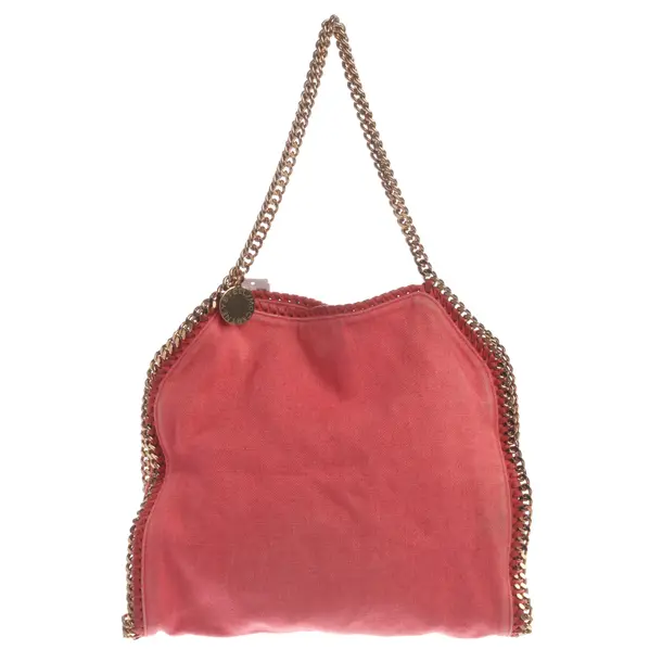 Schultertasche, in Hellrot, Baumwolle, Stella McCartney