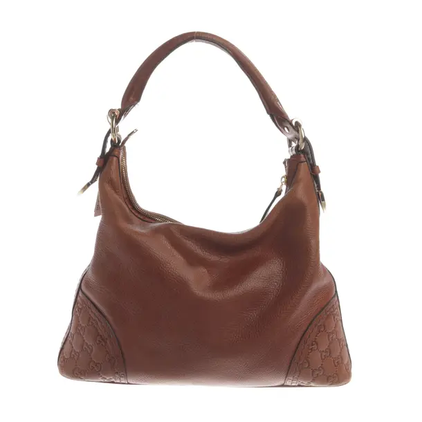 Schultertasche, in Braun, Leder, Gucci