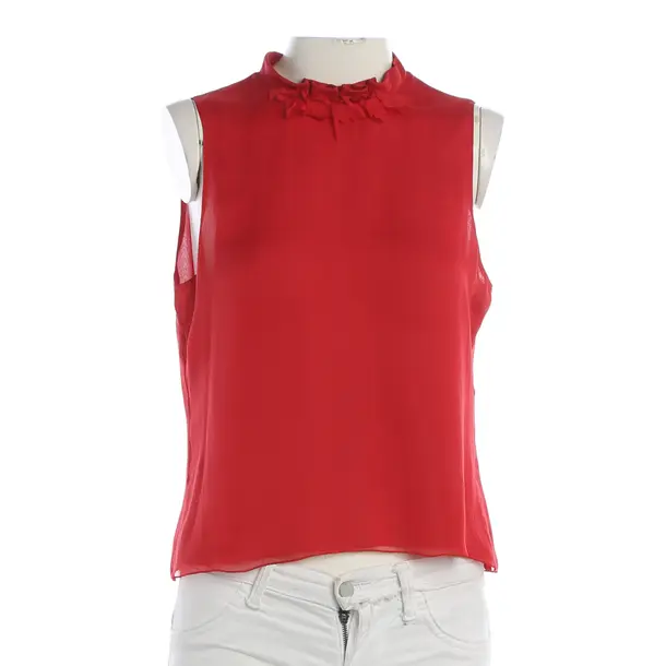 Top, in Red, Polyester, Emporio Armani