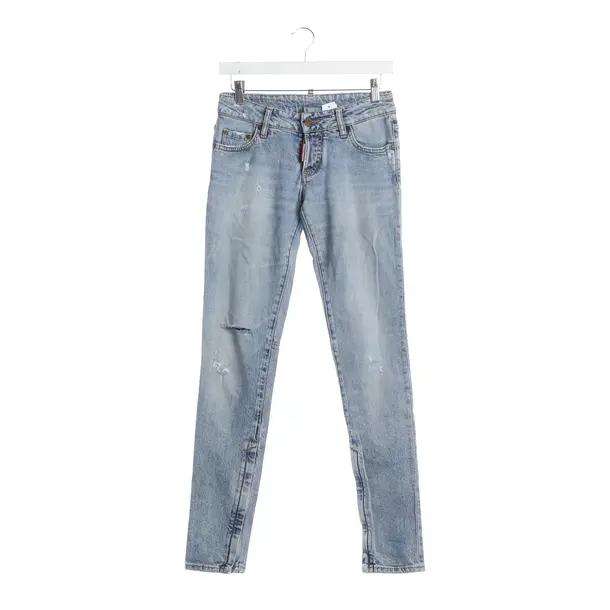 Jeans Skinny, in Hellblau, Baumwolle, Dsquared