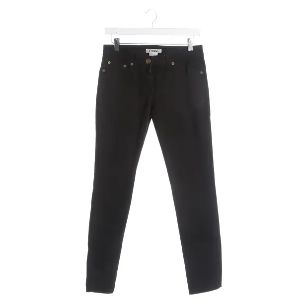 Jeans Skinny, in Schwarz, Baumwolle, Chloé