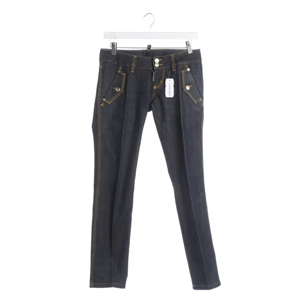 Jeans Slim Fit, in Navy, Baumwolle, Dsquared
